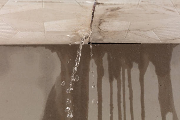 Professional Flood Damage Cleanup technician working in Mount Holly, NC